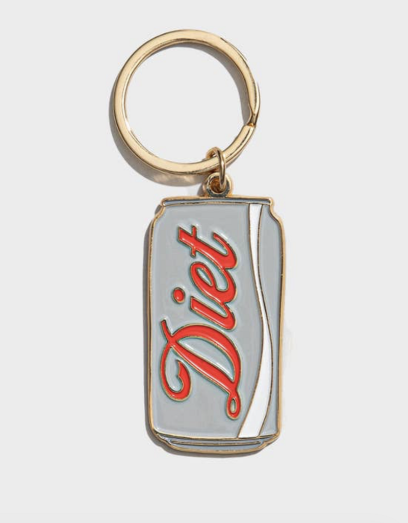 Brittany Paige Diet Soda Can Enamel Keychain