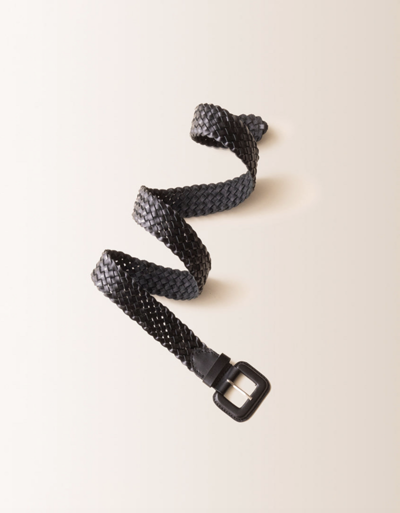 Carve Designs Woven Leather Belt