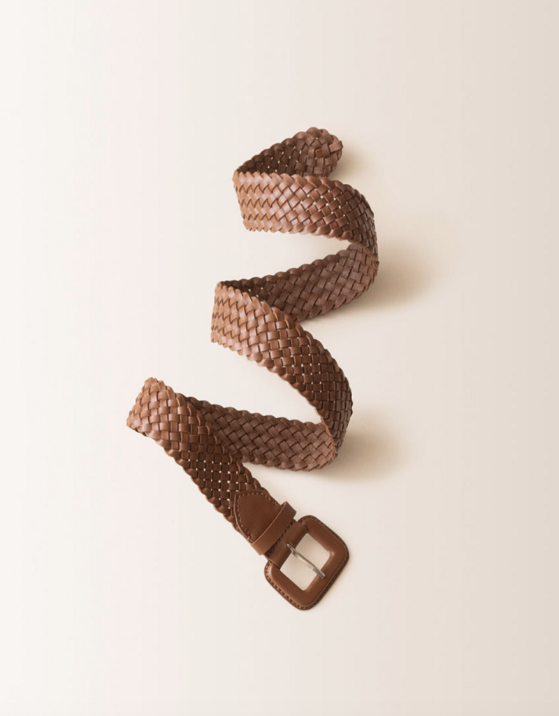 Carve Designs Woven Leather Belt