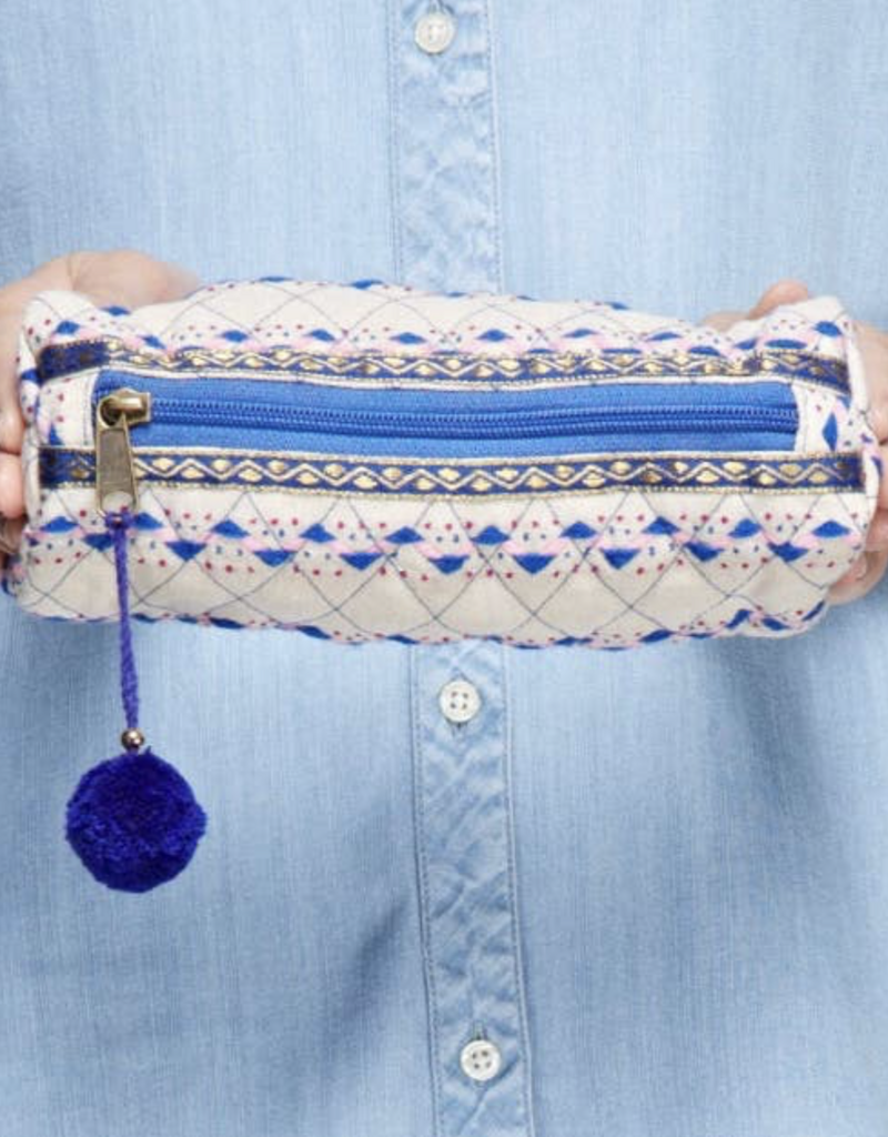 Lovestitch Patterned Cosmetic Pouch