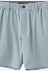 O'Neill Reserve Light Check Elastic Waist 18" Hybrid Shorts