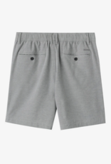 O'Neill Reserve Light Check Elastic Waist 18" Hybrid Shorts