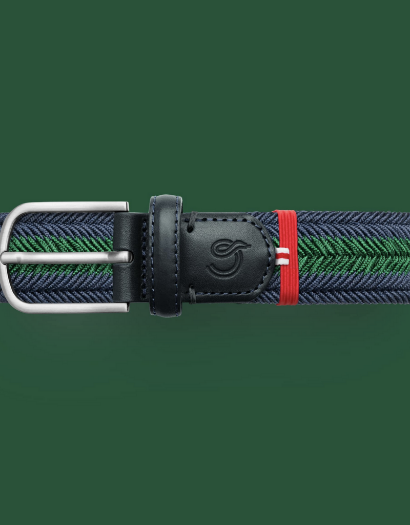 La Boucle Eton Chevron Blue & Green