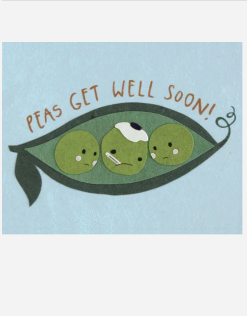 Good Paper Peas Get Well