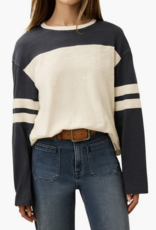 Faherty Sunwashed Slub Varsity LS Tee