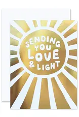 The Social Type Love & Light Sympathy Card