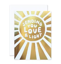 The Social Type Love & Light Sympathy Card