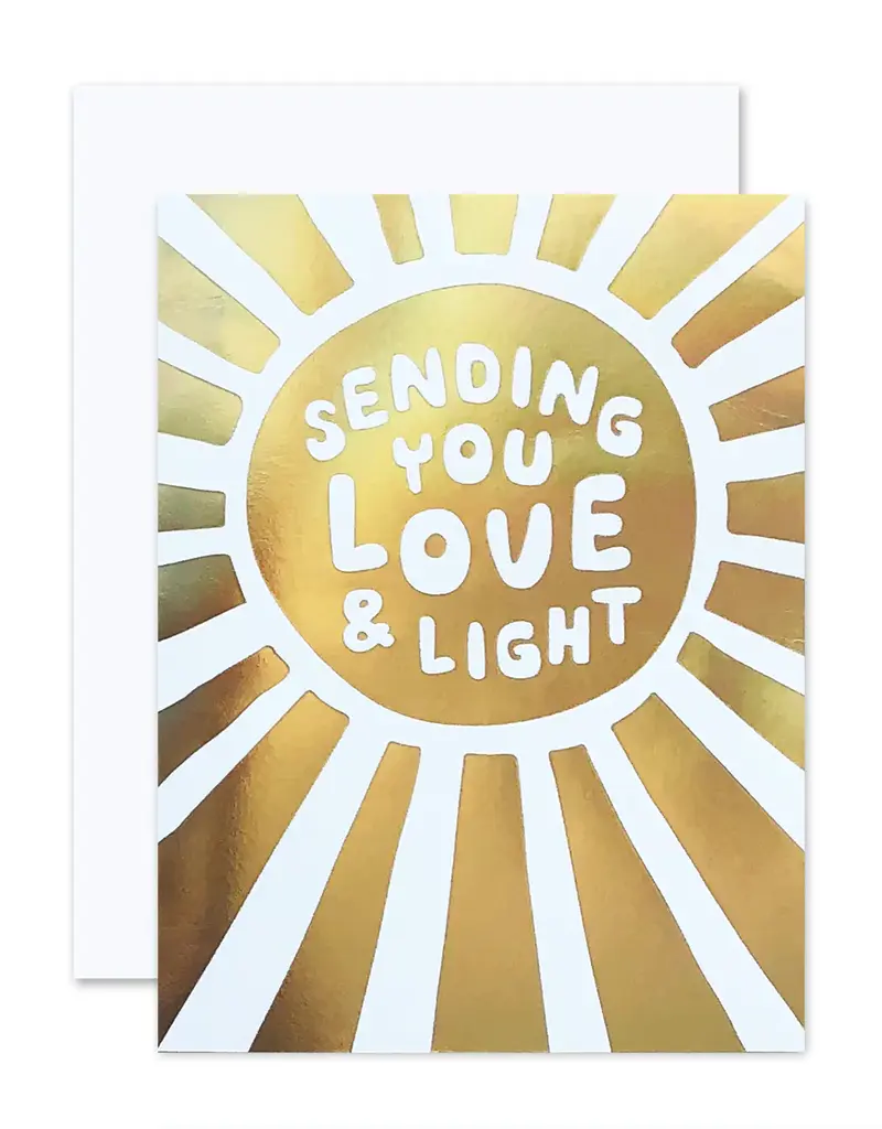The Social Type Love & Light Sympathy Card