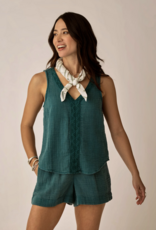 Carve Designs Kayla Gauze Tank