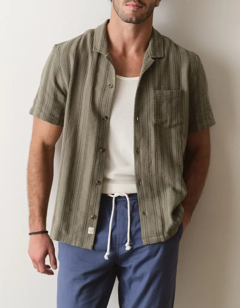 Marine Layer Dobby Resort Shirt