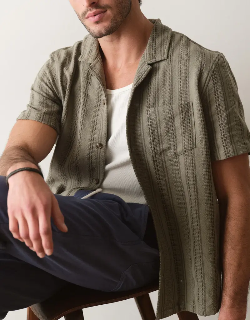 Marine Layer Dobby Resort Shirt