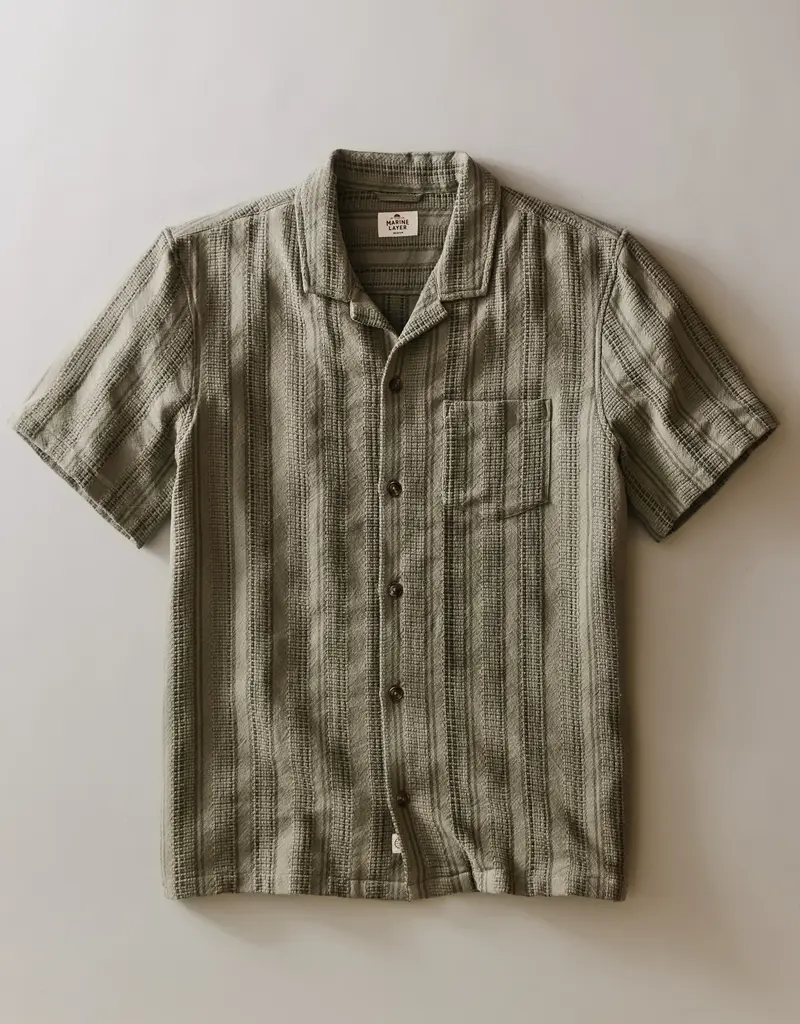 Marine Layer Dobby Resort Shirt