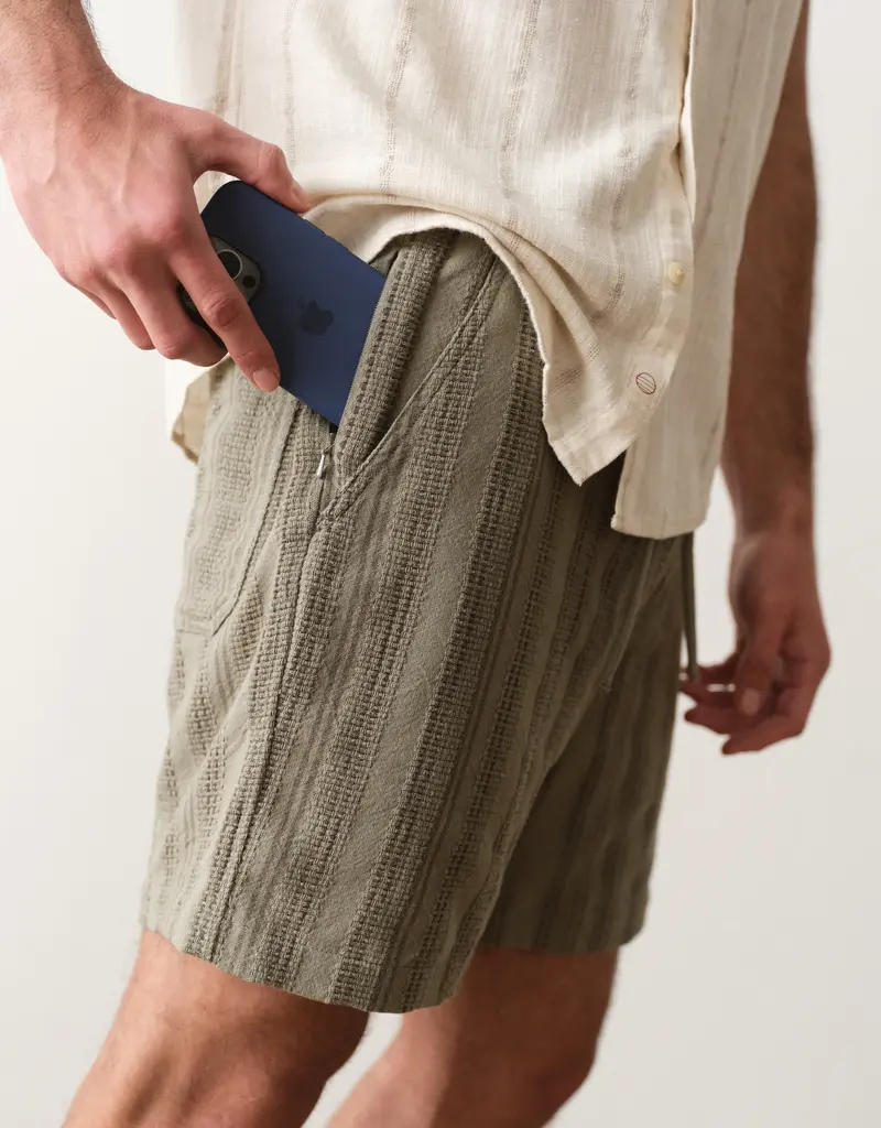 Marine Layer Saturday Dobby Short 6"