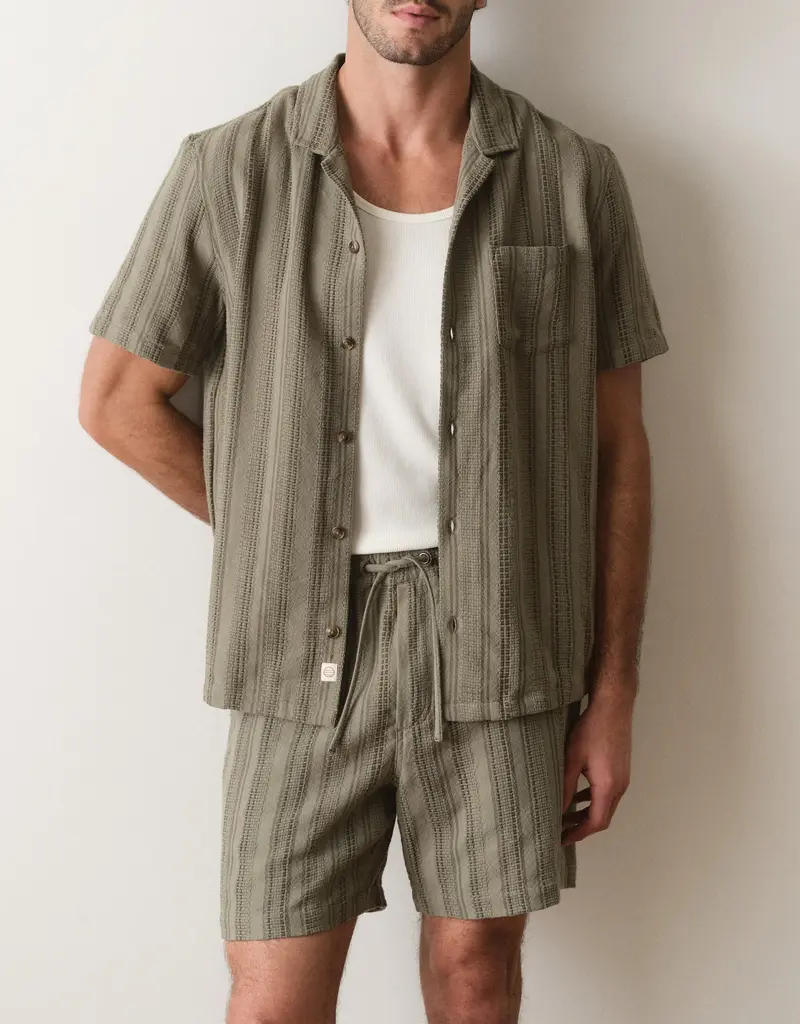 Marine Layer Saturday Dobby Short 6"