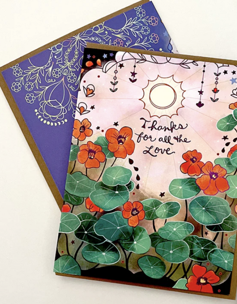 Cynla Moon Garden TY Card