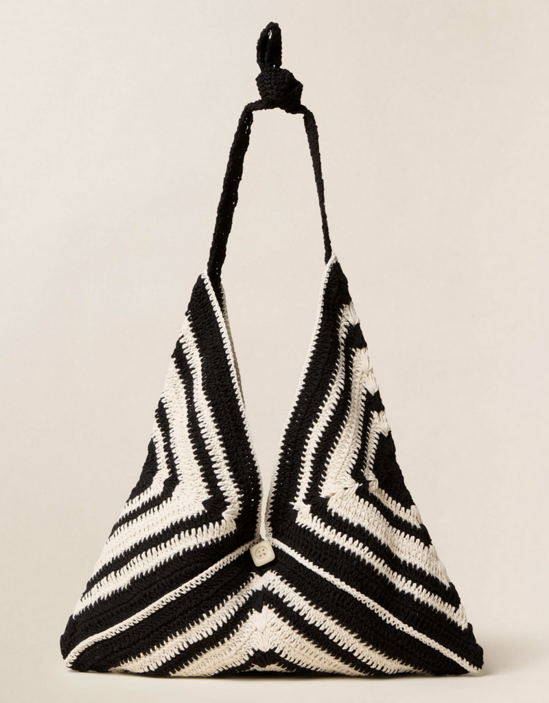 Faherty Riviera Crochet Bag