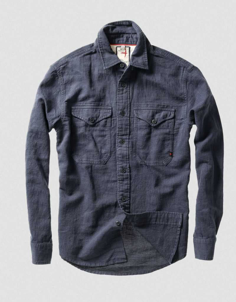 Relwen Slub Linen Workshirt