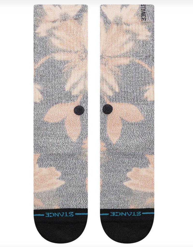 Stance Flora Scan Crew Charcoal Size L