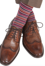 Dapper Classics Dress Navy, Brown, Yolk Merino Wool