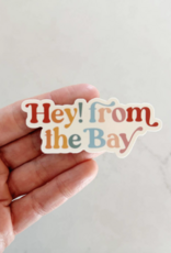 Sun To Sea Hey From the Bay Vinyl Sticker