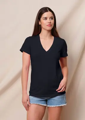 Sundry Clothing Deep V Neck Tee
