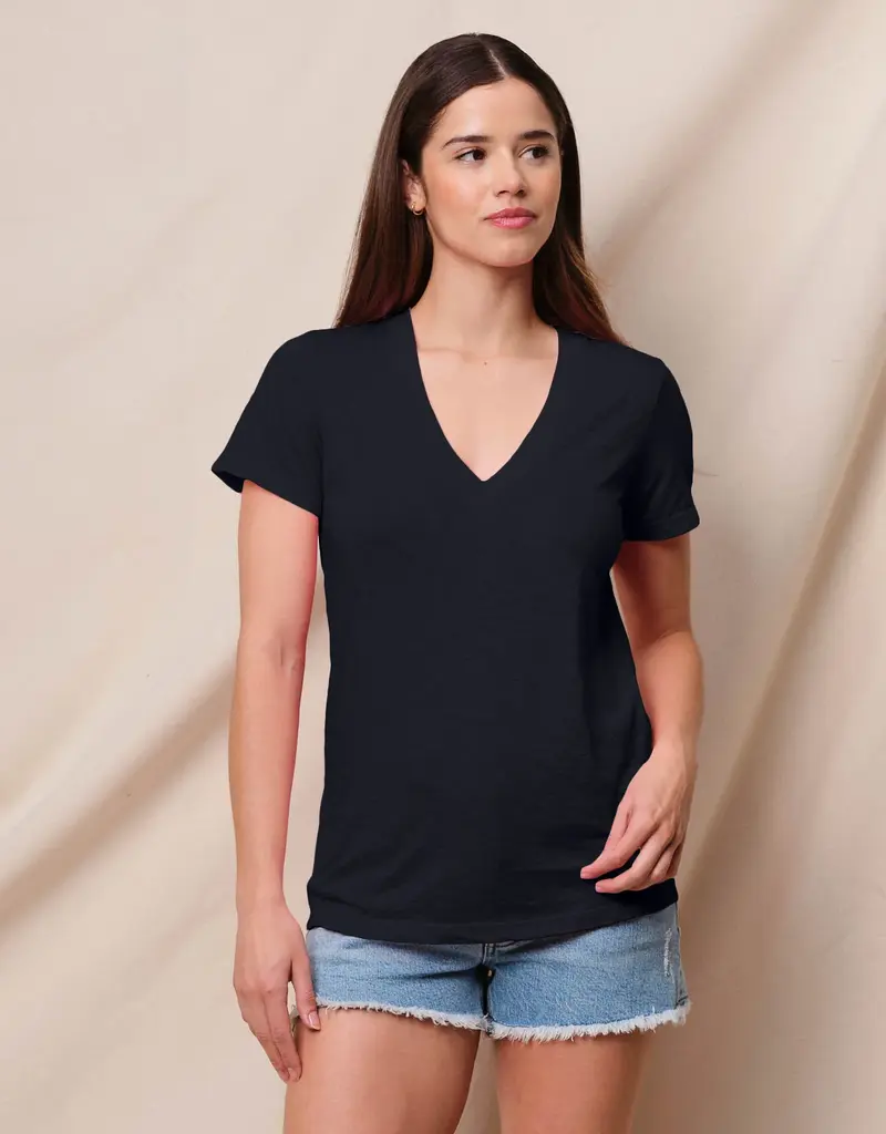 Sundry Clothing Deep V Neck Tee