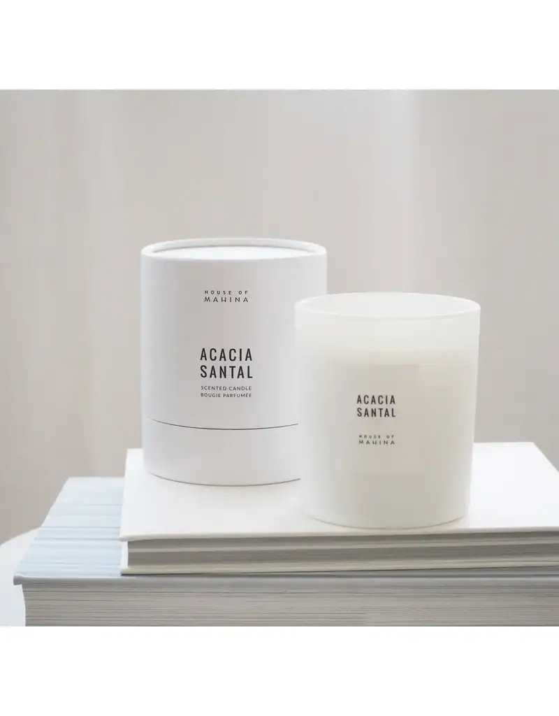 House of Mahina Acacia Santal Candle 12OZ