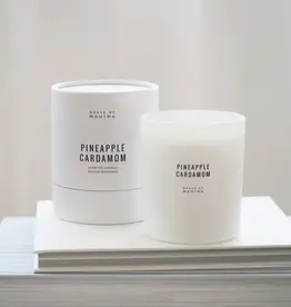 House of Mahina Pineapple Cardamom Candle 12OZ