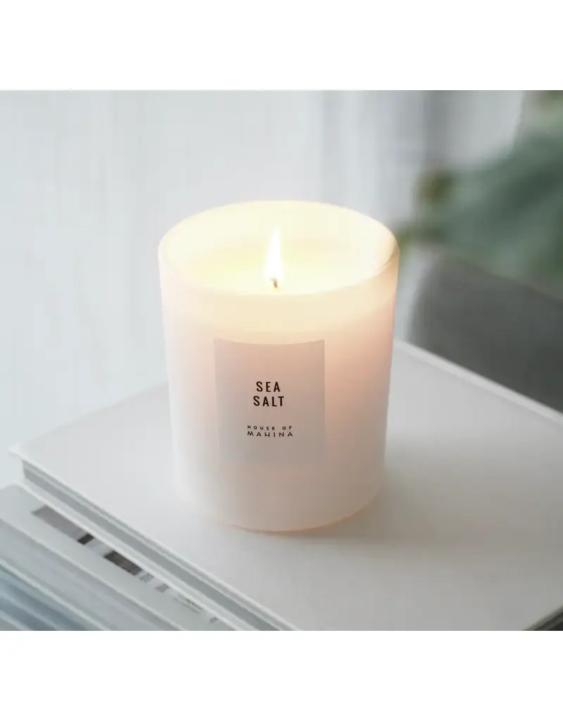 House of Mahina Sea Salt Candle 12OZ