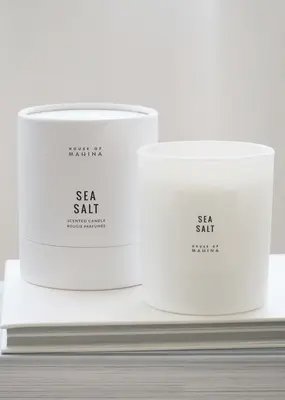 House of Mahina Sea Salt Candle 12OZ