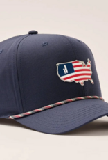 Johnnie-O Flagler Logo Hat Navy