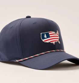 Johnnie-O Flagler Logo Hat Navy