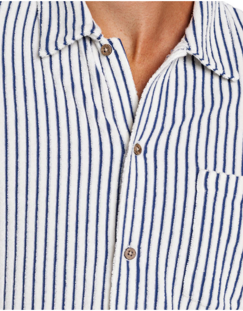 Terrycloth Button Down
