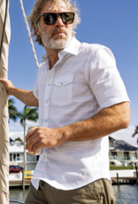 Hemp Stripe Pearl Snap