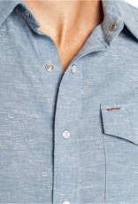 Hemp Cotton Pearl Snap