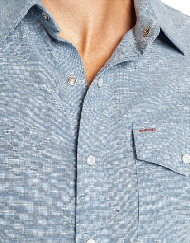 Hemp Cotton Pearl Snap