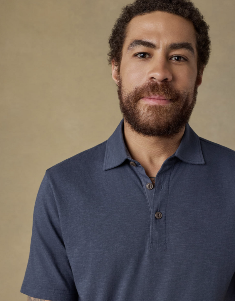 Faherty Sunwashed TShirt Polo