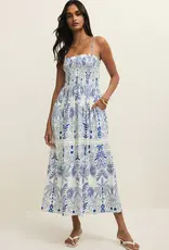 Z Supply Nadine Palm Maxi Dress