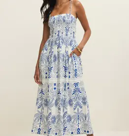 Z Supply Nadine Palm Maxi Dress