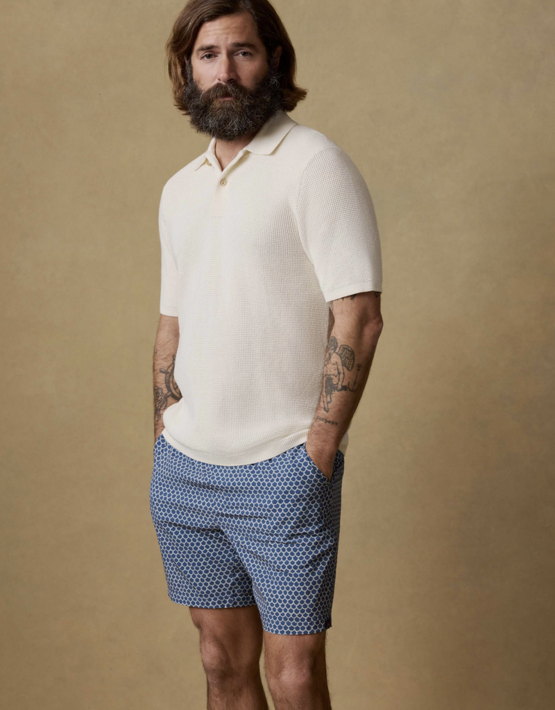 Faherty SS Sunwashed Sweater Shirt