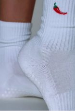 California Grip Socks The Chili Pepper Grip Sock