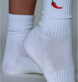 California Grip Socks The Chili Pepper Grip Sock