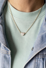 Kris Nations Freshwater Pearl Heart Necklace
