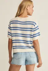Z Supply Prado Stripe Sweater Tee