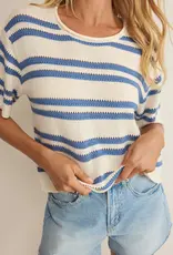 Z Supply Prado Stripe Sweater Tee