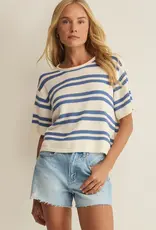 Z Supply Prado Stripe Sweater Tee