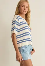 Z Supply Prado Stripe Sweater Tee