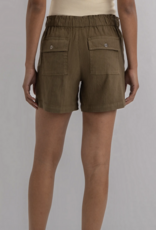 Kut from the Kloth Katana High Rise Short Drawstring W/Porkchop PKTS