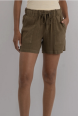 Kut from the Kloth Katana High Rise Short Drawstring W/Porkchop PKTS