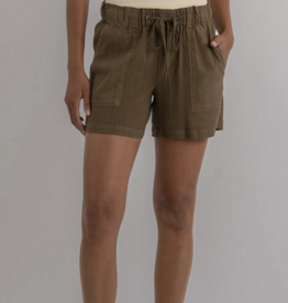 Kut from the Kloth Katana High Rise Short Drawstring W/Porkchop PKTS